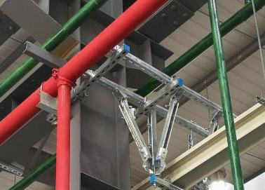 杭州市该抗震支架的整体式支吊架结构协调性好